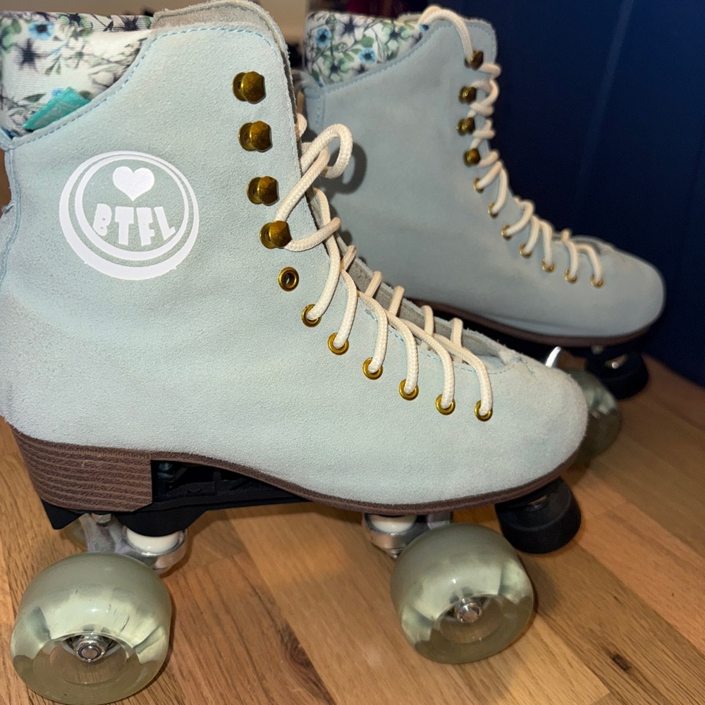 BTFL Light Blue Roller Skates